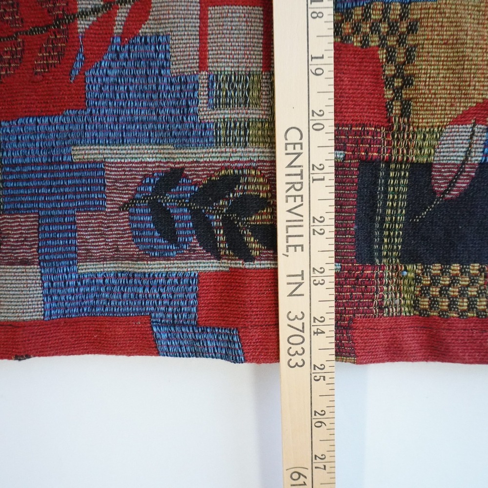 VTG Jane Ashley Tapestry Patchwork Button Front J… - image 8